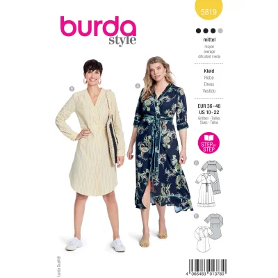Patron Burda Style 5819 Robe
