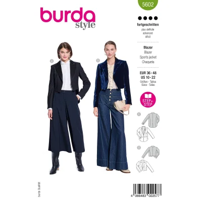 Patron Burda 5602 Blazer