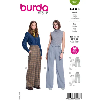Patron Burda 5621 Pantalon