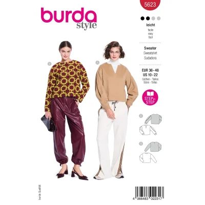 Patron Burda 5623 Pull