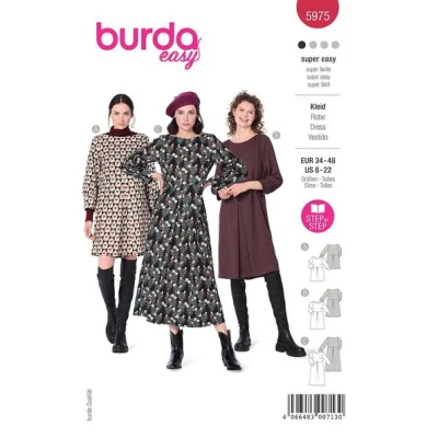 Patron Burda 5975 Robe