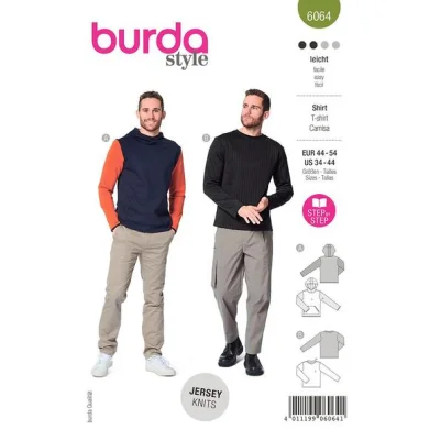 Patron Burda 6064 T-shirt
