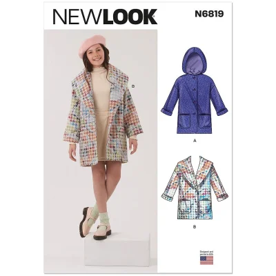 Patron New Look 6819 Manteau
