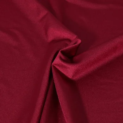 Tissu Lycra stretch Dynalis uni Rouge - Par 10 cm