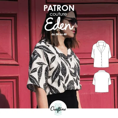 Patron Craftine Chemisette Eden