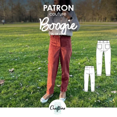 Patron Craftine Pantalon Boogie