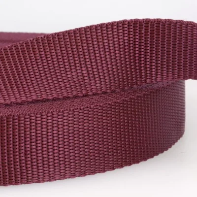 Sangle Polypropylène 30 mm Bordeaux x1m