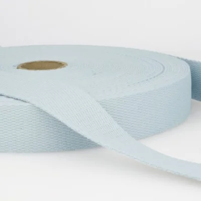 Sangle Coton 30 mm Ciel x1m