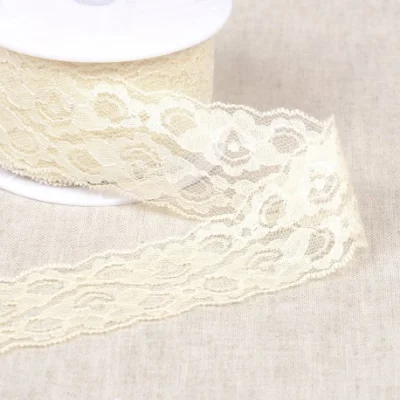 Dentelle Entre deux 45 mm - Ecru x1m