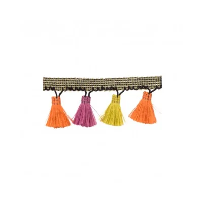 Galon Flochettes Multicolores x1m