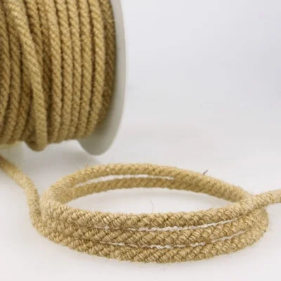 Cordelière Jute 6 mm - Naturel x1m
