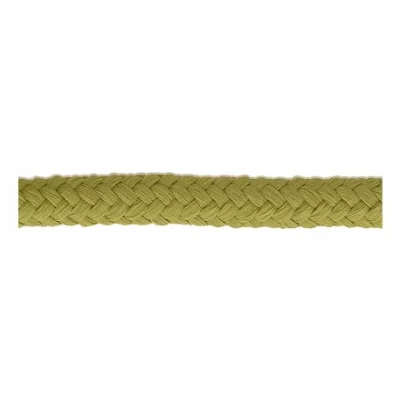 Cordon Tressé tubulaire 11 mm Vert x1m