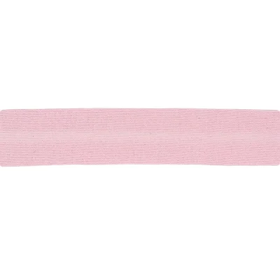 Biais replié Jersey 20 mm Rose bébé x1m