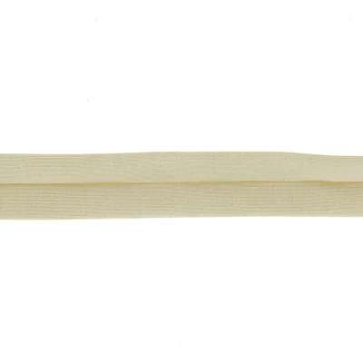 Biais replié Jersey 20 mm Beige x1m