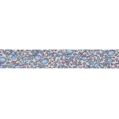 Biais Liberty of London 20 mm Eloise bleu x1m
