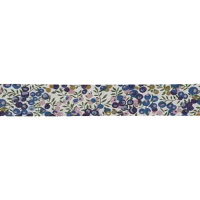 Biais Liberty of London 20 mm Wiltshire bleu x1m