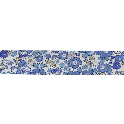 Biais Liberty of London 20 mm Betsy bleu x1m