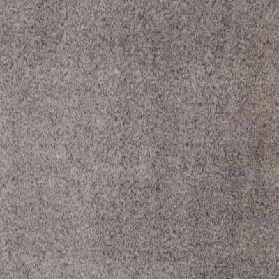 Tissu Fausse fourrure uni long poil uni Taupe - Par 10 cm