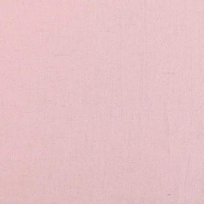 Coupon Tissu Lin Viscose léger uni Rose clair - Coupon de 30 cm