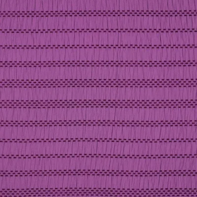 Tissu Polyviscose plissé Textura sur fond Violet - Par 10 cm