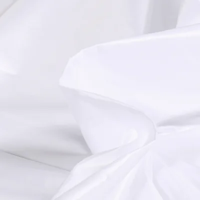 Tissu Déperlant k-way uni Blanc - Par 10 cm
