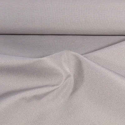 Tissu Piqué Polyester Imperméable uni Gris clair - Par 10 cm