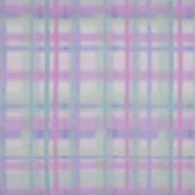 Tissu Viscose Digital Carreaux batik Lilas sur fond Blanc - Par 10 cm