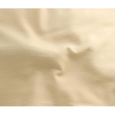 Tissu Viscose Rajah sur fond Beige clair - Par 10 cm
