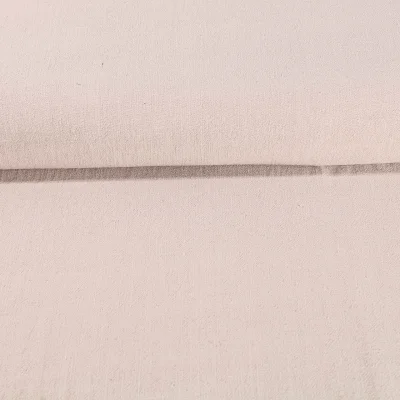 Tissu Lin lavé Viscose uni Sable - Par 10 cm