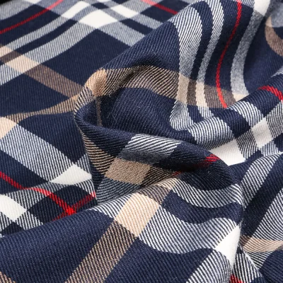 Tissu Tartan Ecossais Classic Bleu marine - Par 10 cm