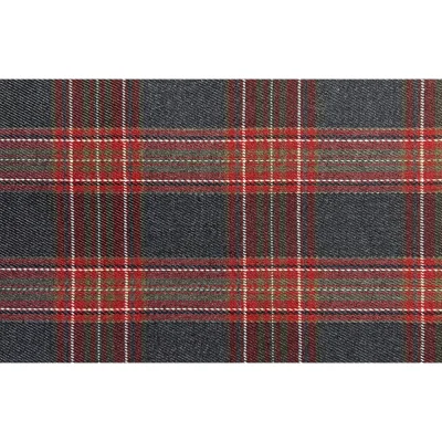 Tissu Tartan Ecossais Mateo sur fond Rouge - Par 10 cm