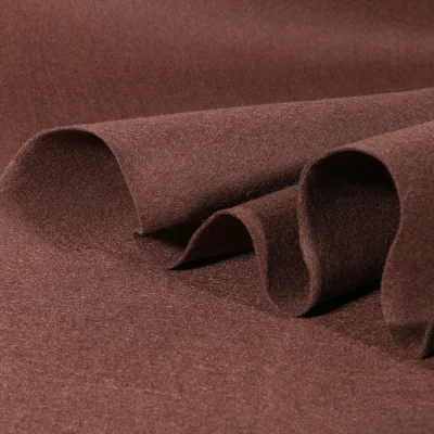 Tissu Feutrine 90 cm Marron - Par 10 cm