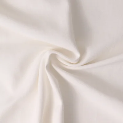 Tissu Jean denim épais  Nims sur fond Blanc - Par 10 cm