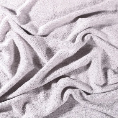 Tissu Eponge Bébé Bambou Tout doux Gris - Par 10 cm