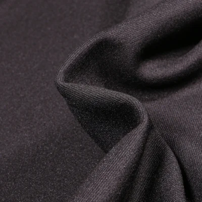 Tissu Jersey Milano uni Punta Noir - Par 10 cm
