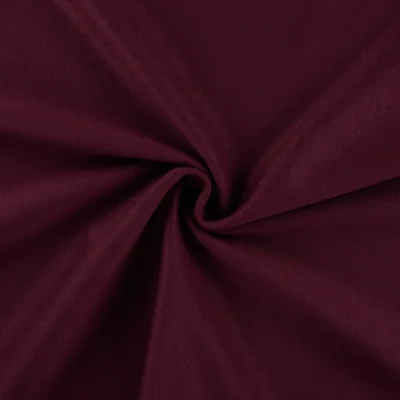 Tissu Milano Twill uni Bordeaux - Par 10 cm