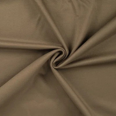 Tissu Milano Twill uni Taupe - Par 10 cm