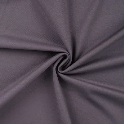 Tissu Milano Twill uni Gris anthracite - Par 10 cm