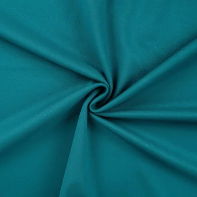 Tissu Milano Twill uni Bleu pétrole - Par 10 cm