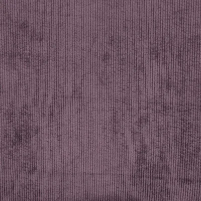 Tissu Velours côtelé lavé uni Raisin - Par 10 cm