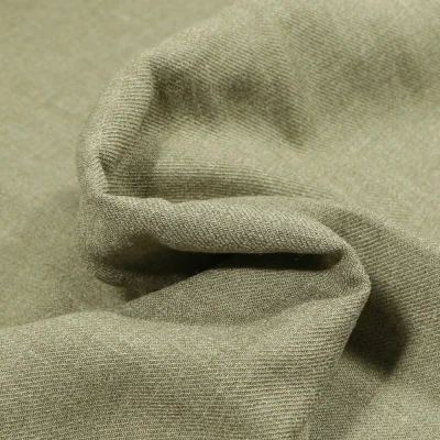 Tissu Viscose uni Sophia Gris clair chiné - Par 10 cm