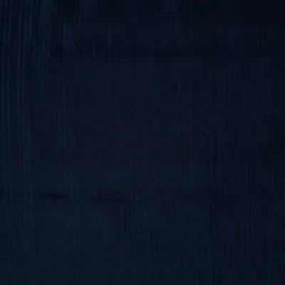 Tissu Mousseline Tencel double couche uni Bleu marine - Par 10 cm