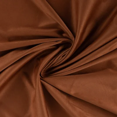 Tissu Suédine double face uni Caramel - Par 10 cm