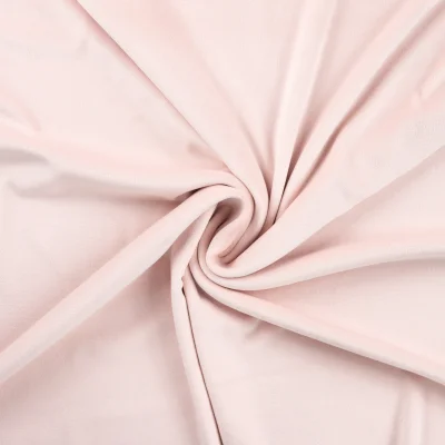 Tissu Minky Lisse Ultra doux uni Rose pâle - Par 10 cm