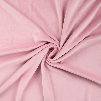 Tissu Minky Lisse Ultra doux uni Rose - Par 10 cm