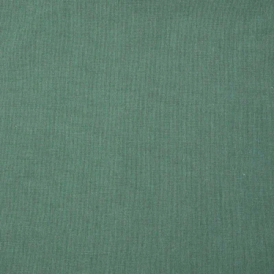 Tissu Coton enduit uni Vert - Par 10 cm