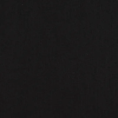 Coupon Tissu Coton enduit uni Noir - Coupon de 30 cm