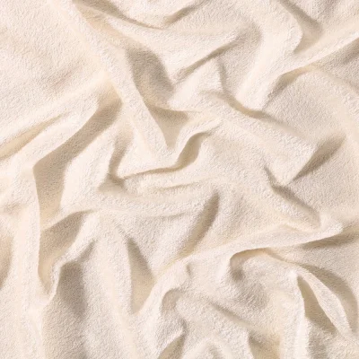 Tissu Eponge Bébé Bambou Tout doux Ecru - Par 10 cm