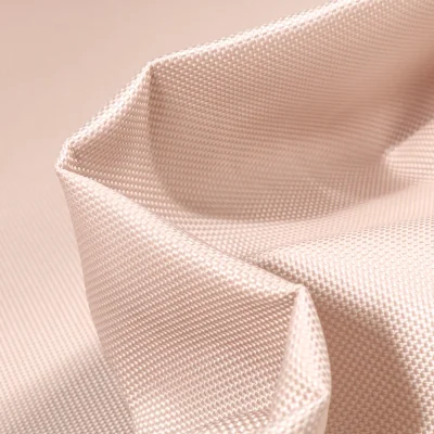 Tissu Toile imperméable uni Cocoon Beige - Par 10 cm