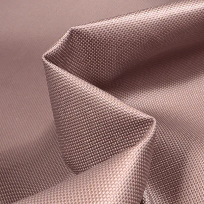 Tissu Toile imperméable uni Cocoon Taupe - Par 10 cm